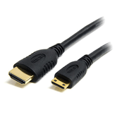 Cabo mini HDMI para HDMI de alta velocidade de 0,5 m