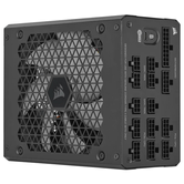 Fonte de alimentação totalmente modular CORSAIR HXi Series HX1000i 80 PLUS Platinum de 1000 W, preta