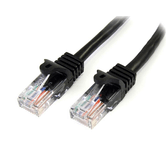 CABLE 5M DE RED SNAGLESS NEGRO