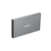 CAIXA EXTERNA NATEC RHINO GO DISCO RÍGIDO 2.5" USB 3.0 SATA CINZA