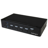 KVM DisplayPort de 4 portas - USB 3.0 - 4K