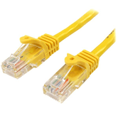 Cabo de conexão UTP Cat5e amarelo Snagless de 1 m