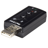 TARJETA SONIDO STARTECH EXTERNA VIRTUAL 7.1 USB ESTÉREO