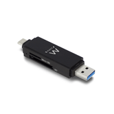 EWENT EW1075 USB3.1 Gen 1 Leitor de cartão compacto All-