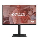 Alto-falantes HDMI AOC 24E4CV de 23,8" LED IPS Full HD