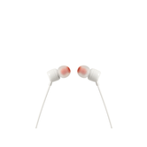 FONES DE OUVIDO JBL TUNE 110 WHITE E BUTTON