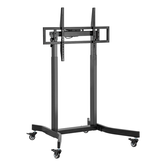 Suporte de chão motorizado AISENS Pro com rodas para monitor de TV 120 kg 55 100 preto