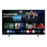 TV SAMSUNG 43" 50 HZ, 4K UHD, HDR10+, MEGA CONTRAST, UHD DIMMING, CONTRAST ENHANCER, MOTION XCELERATOR, OTS LITE, Q-SYMPHONY, 20W RMS, ADAPTIVE SOUND,
