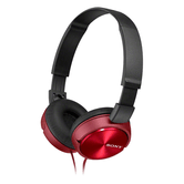 FONES DE OUVIDO + MICRO SONY MDR-ZX310 VERMELHO