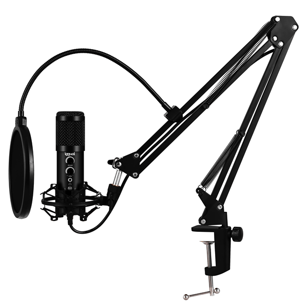 iggual-Microfono-USB-con-brazo-ajustable-Pro-Voice