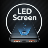 VEGER L10 VG W1105PD PD20W 10000mAh Screen Powerbank