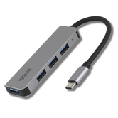iggual Hub USB 3.0 tipo C x 4 portas HUB-C-4p