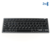 iggual Teclado Bluetooth Slim TKL-BT negro