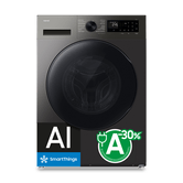 LAVADORA CARGA FRONTAL SAMSUNG WD90HG5U34BXEC 10 KG 1400 RPM D NEGRA