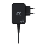 ADAPTADOR DE ALIMENTAÇÃO UNIVERSAL NETWAY 45W GAN TIPO C