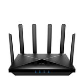 Roteador WiFi Cudy LT12 AC1200 4G LTE de banda dupla - 4 portas Gigabit - 6 antenas externas