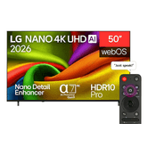 TV NANO 4K 50" LG 50" LED 50NU850B6LA.AEU