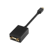 ADAPTADOR AISENS MINI DISPLAYPORT MASCULINO PARA SVGA FEMININO 15CM PRETO A125-0135