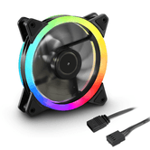 VENTILADOR SHARKOON SHARK LÂMINAS VENTILADOR 120X120X 25,5 MM PWM RGB