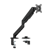 Suporte de mesa AISENS Eco com contrapeso giratório e inclinável para monitor de TV 9 kg, 3 pivôs, 1 braço de 17 32, preto