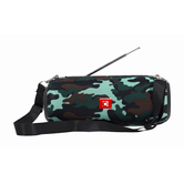 GEMBIRD SPK-BT-17-CM PORTABLE SPEAKER COM RÇ±DIO FM 2X5W RMS BLUETOOTH CAMUFLAGEM