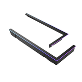 Capa para kit de iluminação Asus TUF GAMING GT502 Horizon ARGB preta e preta