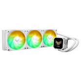 SISTEMA DE REFRIGERAÇÃO LÍQUIDA ASUS PARA CPU TUF GAMING LC III 360 ARGB LCD WHITE EDITION