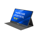 IGGUAL Monitor portátil 15,6" IPS FHD USB-C funda   15.6" LED IPS Full HD HDMI Altavoces