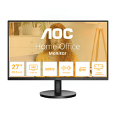 Alto-falantes HDMI AOC U27B3A LCD IPS 4K Ultra HD de 27 polegadas