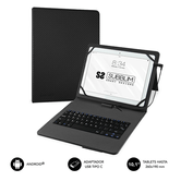 CAIXA E TECLADO TABLET 10.1´´ SUBBLIM PRETO