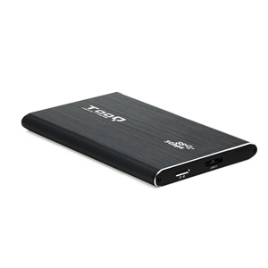 CAJA HDD TOOQ TQE-2529B 2.5" SATA USB3.0 NEGRA UASP