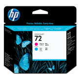 Cabeçalho HP Designjet T610/1100 magenta e ciano n? 72
