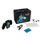kit de accesorios power a lunchbox kit the legend of zelda: breath of the wild edicion link para switch