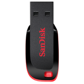 MEMÓRIA LÂMINA SANDISK USB 2.0 CRUZER REMOVÍVEL DE 128 GB