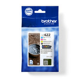 PACOTE DE CARTUCHOS BROTHER LC422VAL