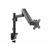 SUPORTE DE TELA PARA MESA 17" - 32" ALUMÍNIO MOLA A GÁS EQUIPAMENTO INCLINÁVEL E ROTATIVO 360º MAX VESA 100X100 ATÉ 9KG