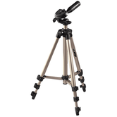 Pod Hama Tr para câmeras r flex tr pod, suporte de cabeça 3D extensível de alumínio para câmeras, cor estável: dourado, preto