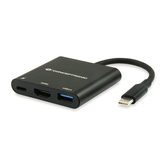 CABO USB-C MASCULINO PARA HDMI FÊMEA 0,15CM CONCEPTRONIC DONN