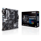 PLACA AMD RYZEN ASUS B550M-A PRIME AM4 DDR4 PCX3.0 MATX DVI HDMI