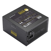 Fonte de alimentação de 850 W UNYKA ATX Atilius 3.1 Black 850 W Gold 80 PLUS Gold Fonte de alimentação totalmente modular preta