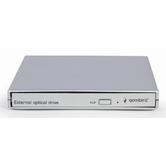 UNIDADE DE DVD USB EXTERNA GEMBIRD SILVER