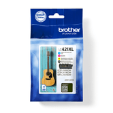 PACK CARTUCHOS BROTHER LC421XLVAL