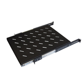 WP 4 ORELHAS DE MONTAGEM PRATELEIRA DESLIZANTE PROFUNDIDADE 600 MM, PRETO , (PROFUNDIDADE 350 MM) (WPN-ASS-141060-B)