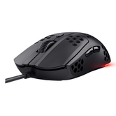 MOUSE TRUST GXT928 HELOX USB ULTRALIGERO GAMING COLORIDO PRETO