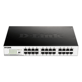 SWITCH 24 PORTOS 10/100/1000 DLINK 24xG+F+ENet RJ45 19"