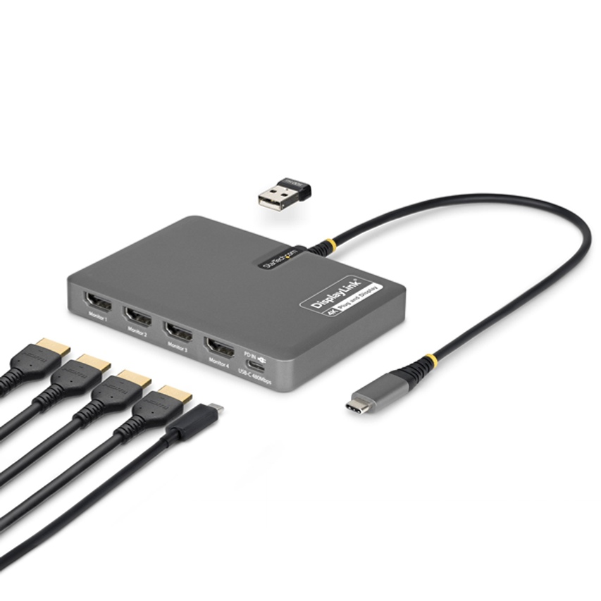 ADAPTADOR QUAD-USB HDMI