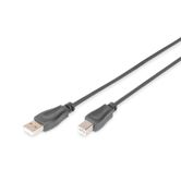 Cabo de conexão USB 2.0 tipo A - BM/M 0,5m USB 2.0 conforme bl