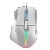 MOUSE MARS GAMING MM-XT BRANCO 9B 12800DPI RGB CABO FEATHER PARACORD