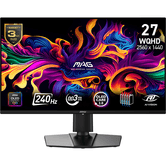 MONITOR MSI MAG 274QP QD-OLED X24. 26,5" 2560x1440 (WQHD) QD-OLED. 240HZ. PRETO