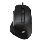 Raton Netway ME360 USB Ergonómico Vertical Negro